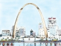 St. Louis Skyline Art